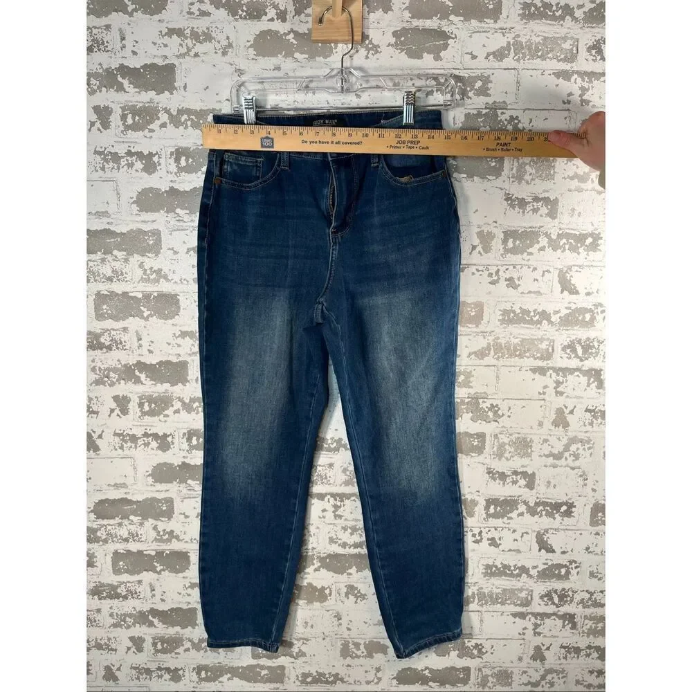 Judy blue | women boyfriend fit dark denim jeans